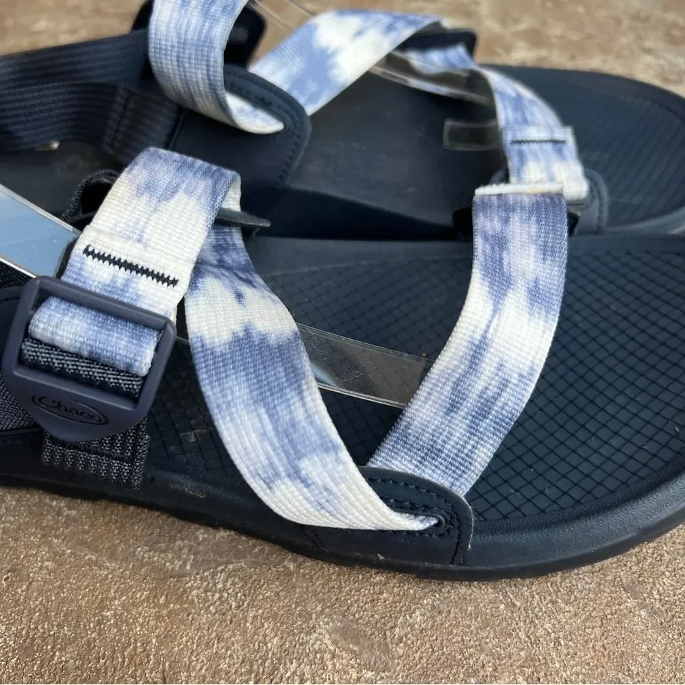 Chaco Men’s Sandal Low Down Blue White Sz 11